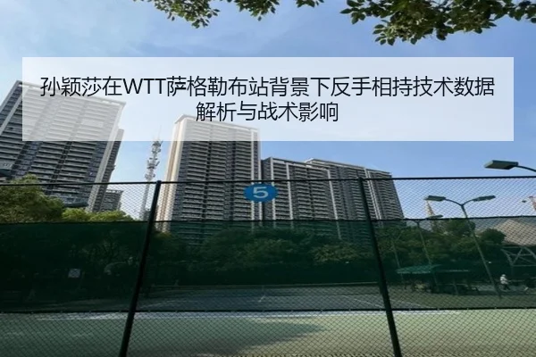 孙颖莎在WTT萨格勒布站背景下反手相持技术数据解析与战术影响